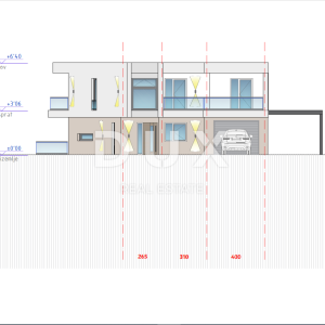 OPATIJA, MEDVEJA- zemljište 1414m2 S GRAĐEVNOM DOZVOLOM!!! i pogledom na more za obiteljsku kuću / villu / apartmane / kuću za ...