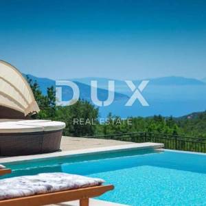OPATIJA, MOŠĆENICE - Vila na osami, 240m2 s pogledom na more