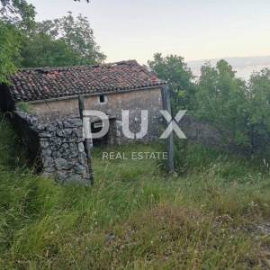 OPATIJA, MOŠĆENIČKA DRAGA, MOŠĆENICE - građevinsko zemljište 4300m2 s panoramskim pogledom na more za ville za iznajmljivanje /...