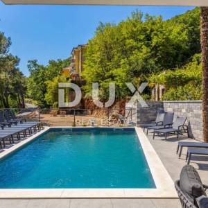 OPATIJA, MOŠĆENIČKA DRAGA – dvije nove vile s bazenom, 410m2 + 225m2 s vrtom, namještajem i wellnessom