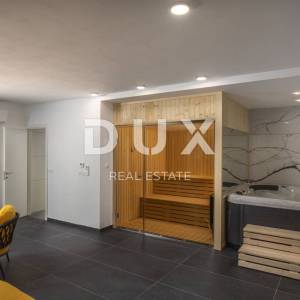 OPATIJA, MOŠĆENIČKA DRAGA – dvije nove vile s bazenom, 410m2 + 225m2 s vrtom, namještajem i wellnessom
