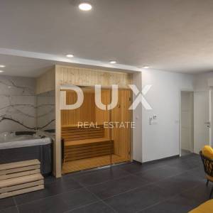 OPATIJA, MOŠĆENIČKA DRAGA – dvije nove vile s bazenom, 410m2 + 225m2 s vrtom, namještajem i wellnessom