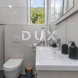 OPATIJA, MOŠĆENIČKA DRAGA – dvije nove vile s bazenom, 410m2 + 225m2 s vrtom, namještajem i wellnessom