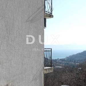 OPATIJA, MOŠĆENIČKA DRAGA - kuća 190m2 s pogledom na more + okoliš 1000m2