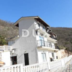 OPATIJA, MOŠĆENIČKA DRAGA - kuća 190m2 s pogledom na more + okoliš 1000m2
