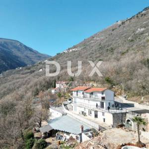 OPATIJA, MOŠĆENIČKA DRAGA - kuća 190m2 s pogledom na more + okoliš 1000m2