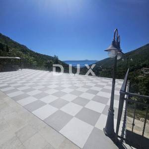 OPATIJA, MOŠĆENIČKA DRAGA - kuća 190m2 s pogledom na more + okoliš 3500m2