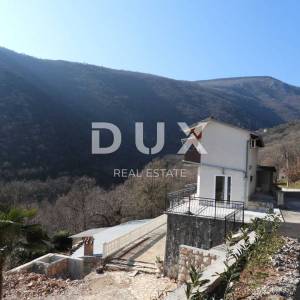 OPATIJA, MOŠĆENIČKA DRAGA - kuća 190m2 s pogledom na more + okoliš 3500m2