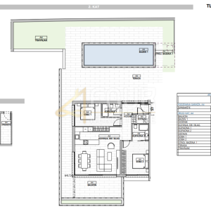 Opatija, novogradnja, 2s+db, 137.06m2, terasa