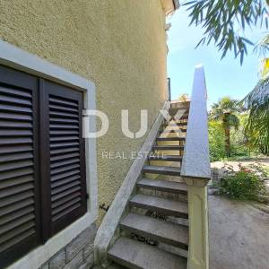 OPATIJA, OPRIĆ - obiteljska kuća s tri stambene jedinice na parceli od 1890 m2 
