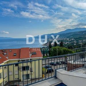 OPATIJA, PAVLOVAC - 3S+DB stan u vrhunskoj novogradnji s krovnom terasom, panorama pogled, blizu Opatije