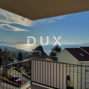OPATIJA, PAVLOVAC - stan u novogradnji blizu Opatije 141m2 s pogledom na more i krovnom terasom
