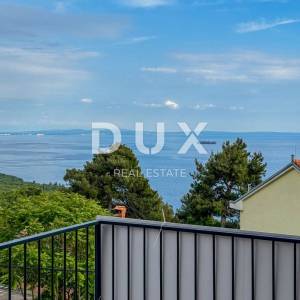 OPATIJA, PAVLOVAC - veći stan 143m2, 3 spavaće sobe, krovna terasa, novogradnja blizu Opatije, pogled