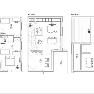 OPATIJA, PAVLOVAC - veći stan 143m2, 3 spavaće sobe, krovna terasa, novogradnja blizu Opatije, pogled