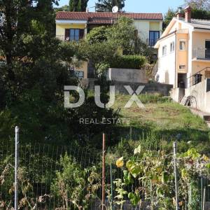 OPATIJA, POBRI - građevinski teren 1063m2 S GRAĐEVINSKOM DOZVOLOM!!! s pogledom na more za apartmane /  obiteljsku villu / kuću...