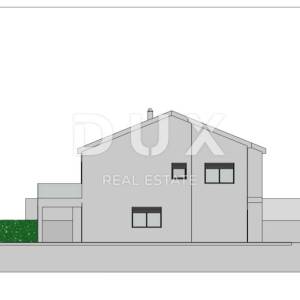OPATIJA, POBRI - građevinsko zemljište 1200m2 S GRAĐEVNOM DOZVOLOM!!! i s započetom gradnjom 