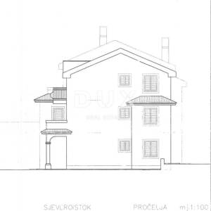 OPATIJA, POBRI - građevinsko zemljište 1200m2 S GRAĐEVNOM DOZVOLOM!!! i s započetom gradnjom 