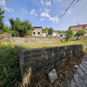 OPATIJA, POBRI- građevinsko zemljište 615m2 s pogledom na more za stambenu zgradu-stanove-apartmane/ obiteljsku kuću/ kuću za i...