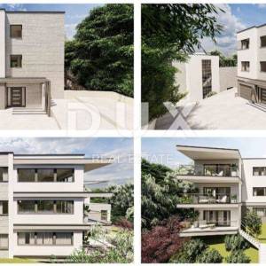 OPATIJA, POBRI- građevinsko zemljište, zgrada i villa, idejni projekt!!!