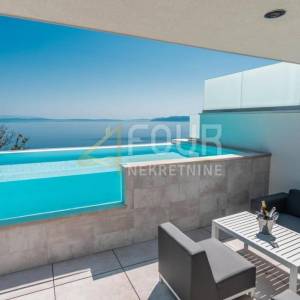 Opatija, Pobri, moderna luksuzna vila s infinity bazenom i panoramskim pogledom