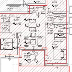OPATIJA, POBRI - novouređen stan 124,42m2, DB+2S, prizemlje s prostranom terasom i vrtom- S3
