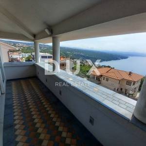 OPATIJA, POBRI - Prekrasna mediteranska kuća s fenomenalnim pogledom i velikom okućnicom