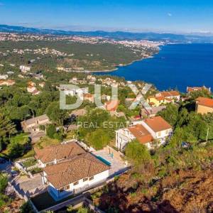 OPATIJA, POBRI - prekrasna novoizgrađena kuća s bazenom