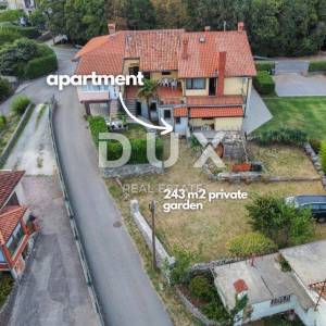 OPATIJA, POBRI - prizemlje od 120 m2 za adaptaciju, pogled na more i veliki vrt