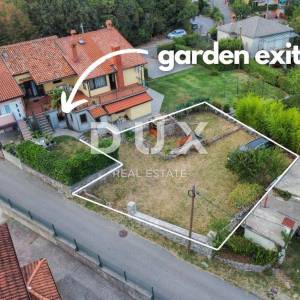 OPATIJA, POBRI - prizemlje od 120 m2 za adaptaciju, pogled na more i veliki vrt