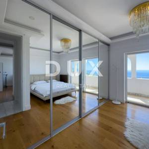 OPATIJA, POBRI - SAMO KOD NAS! Dizajnerski uređen stan s panoramskim pogledom na more