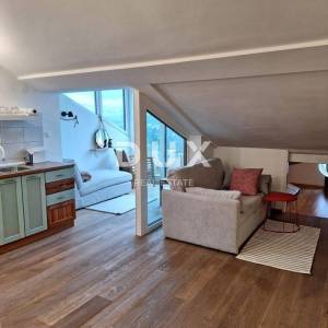 OPATIJA, POBRI - stan 45 m2 s terasom i panoramskim pogledom na more