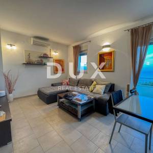 OPATIJA, POBRI - veći stan u novijoj gradnji s panoramskim pogledom na more, 3 minute od Opatije