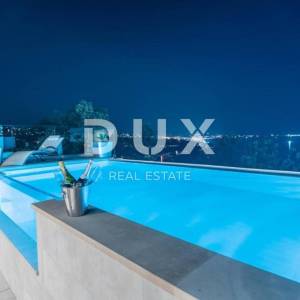 OPATiJA, POBRI- villa 500m2 s panoramskim pogledom na more i bazenom na krovu + okoliš 800m2