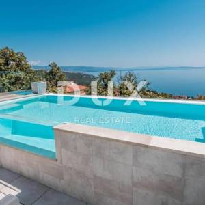 OPATiJA, POBRI- villa 500m2 s panoramskim pogledom na more i bazenom na krovu + okoliš 800m2