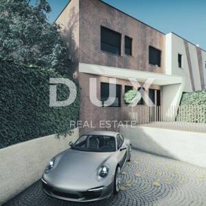 OPATIJA, POBRI - villa  u nizu 214m2 s pogledom na more + uređena okućnica 150m2