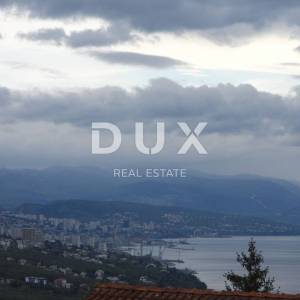 OPATIJA, POBRI - villa  u nizu 214m2 s pogledom na more + uređena okućnica 150m2