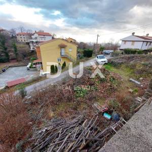 OPATIJA, POBRI - započeta gradnja 100m2 S GRAĐEVNOM DOZVOLOM!!! + okućnica 1200m2