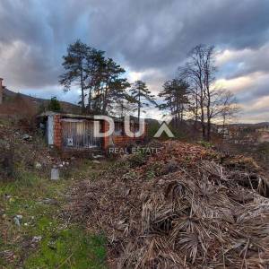 OPATIJA, POBRI - započeta gradnja 100m2 S GRAĐEVNOM DOZVOLOM!!! + okućnica 1200m2