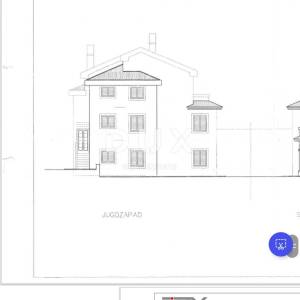 OPATIJA, POBRI - započeta gradnja 100m2 S GRAĐEVNOM DOZVOLOM!!! + okućnica 1200m2