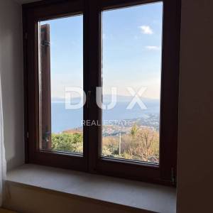 OPATIJA, POLJANE - Rustikalna vila od 300m2 s panoramskim pogledom na Kvarnerski zaljev