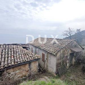 OPATIJA, POLJANE - Starina, 2 gospodarske zgrade, 5500 m2, panoramski pogled!