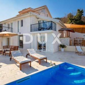 OPATIJA, POLJANE - Vila s bazenom, terasom i panoramskim pogledom na more