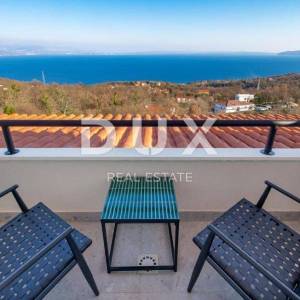 OPATIJA, POLJANE - Vila s bazenom, terasom i panoramskim pogledom na more