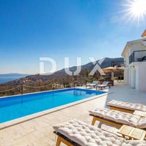 OPATIJA, POLJANE - Vila s bazenom, terasom i panoramskim pogledom na more