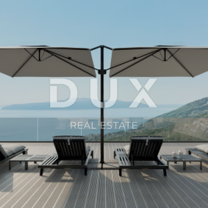 OPATIJA, POLJANE - Zemljište s građevinskom dozvolom, panoramski pogled!