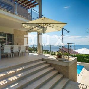 OPATIJA - prekrasna vila s bazenom, panoramskim pogledom na more i potpunom privatnošću