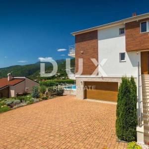 OPATIJA - prekrasna vila s bazenom, panoramskim pogledom na more i potpunom privatnošću