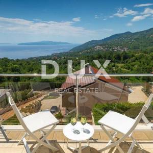 OPATIJA - prekrasna vila s bazenom, panoramskim pogledom na more i potpunom privatnošću