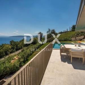 OPATIJA RIVIERA - novo izgrađena vila, arhitektonsko remek djelo na opatijskoj rivijeri s morem na pladnju