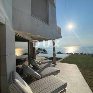 OPATIJA RIVIERA - novo izgrađena vila, arhitektonsko remek djelo na opatijskoj rivijeri s morem na pladnju